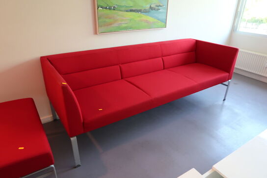 Sofa samt puf KINNARPS