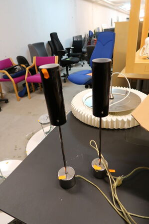 2 stk. bordlamper HERSTAL