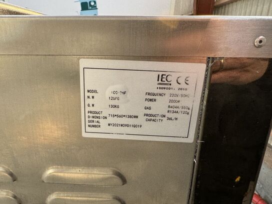 Softice maskine ITALIAN ICE CRYSTALS ICC-36F