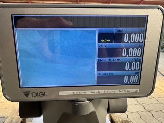 Detailvægt DIGI SM5300EV m. kundedisplay