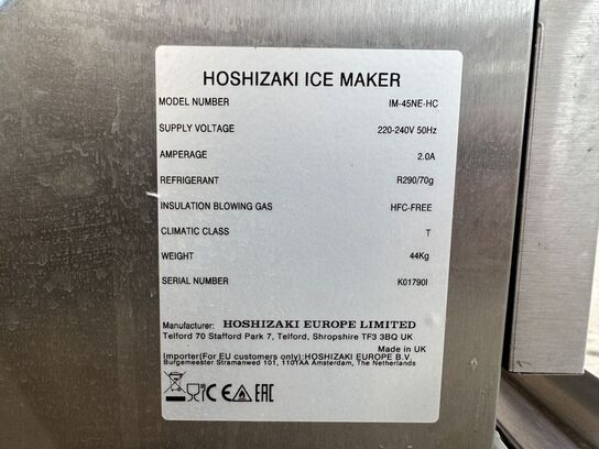 Isterningmaskine HOSHIZAKI IM-45NE-HC