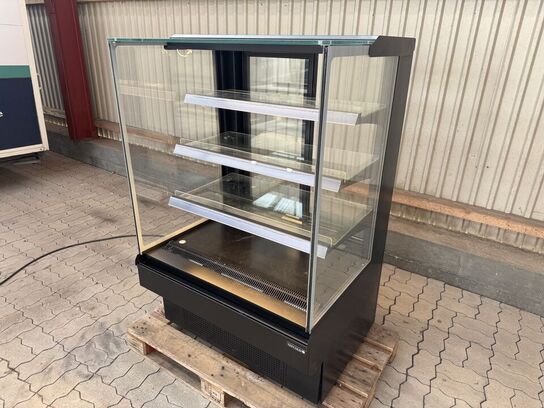 Display kølemontre TEFCOLD NDC90CF. B90 x D75 x H141cm