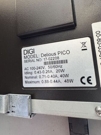 Detailvægt DIGI Delious Pico inkl. pengeskuffe & terminal