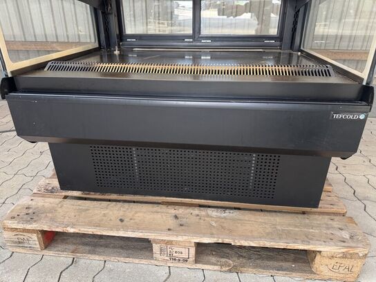 Display kølemontre TEFCOLD NDC90CF. B90 x D75 x H141cm