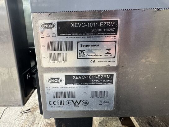 Konvektionsovn UNOX XEVC-1011-EZRM 10 stik (ubrugt)