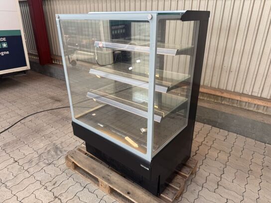Display kølemontre TEFCOLD NDC90CF. B90 x D75 x H141cm