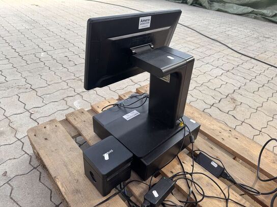 Kassesystem SAM4S inkl. bonprinter & stregkodescanner