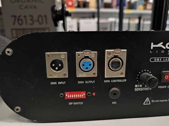 Lyseffekt KAM LIGHTING DMX LASER TRI-600