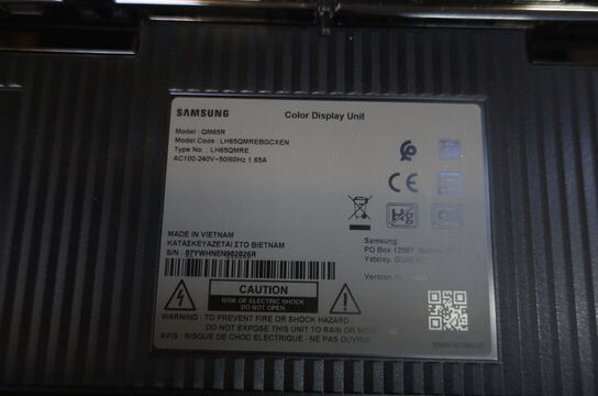 65" LED-TV, SAMSUNG QM65R