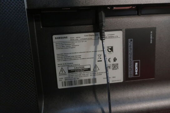 Defekt 75" LED-skærm, SAMSUNG QB75H