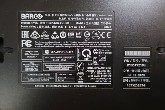 Div. præsentations udstyr