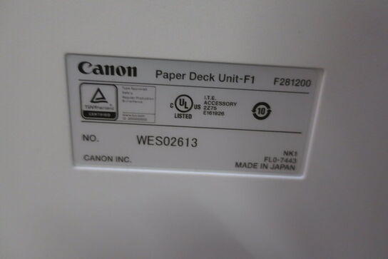 Papirskuffe, CANON Unit-F1