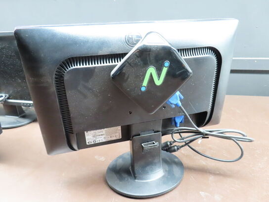 7 stk. monitor med tynd klient, NComputing L300