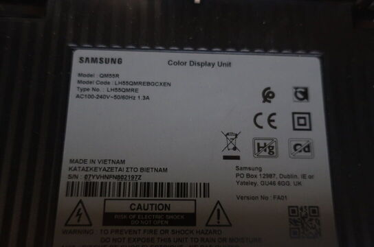 55" LED-TV, SAMSUNG QM55R