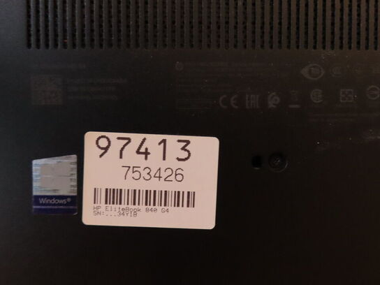 Bærbar PC, HP ELITEBOOK 840 G4