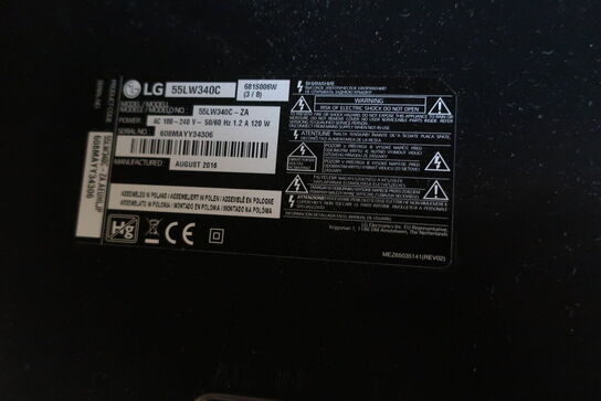 55" monitor, LG 55LW340C