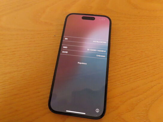 Mobiltelefon, APPLE IPHONE 15