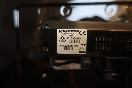 4 stk. Touch skærme, CRESTRON