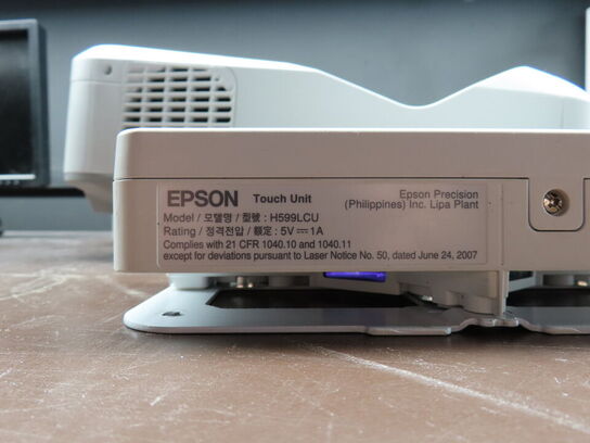 Projektor, EPSON EB-695WI m. Touch Unit