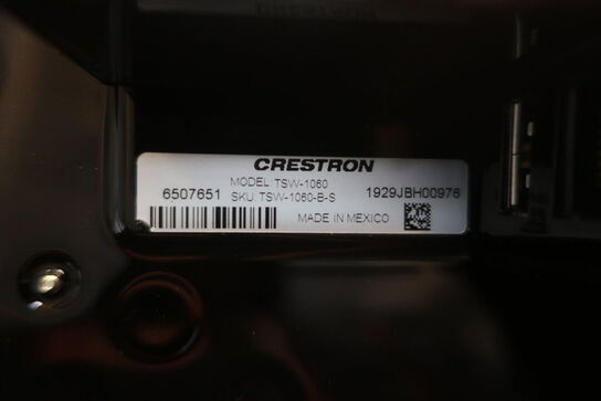 4 stk. Touch skærme, CRESTRON