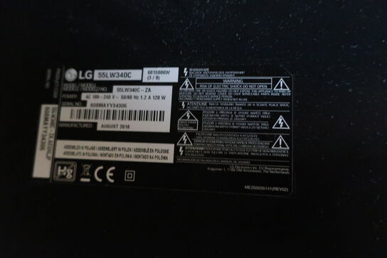 55" monitor, LG 55LW340C