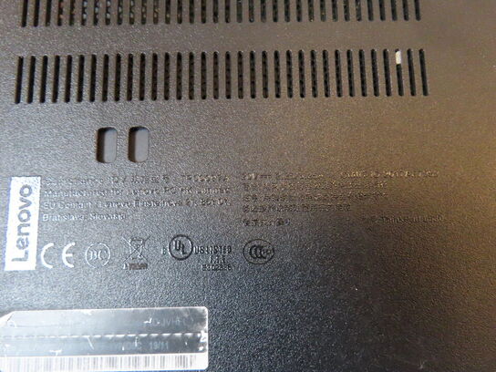 Bærbar PC, LENOVO THINKPAD L580