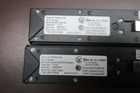 Div. B&O lader og tilbehør