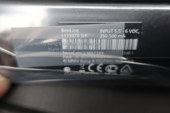 Div. B&O lader og tilbehør