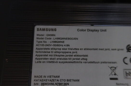98" LED-TV, SAMSUNG OM98N