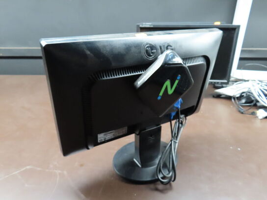 7 stk. monitor med tynd klient, NComputing L300