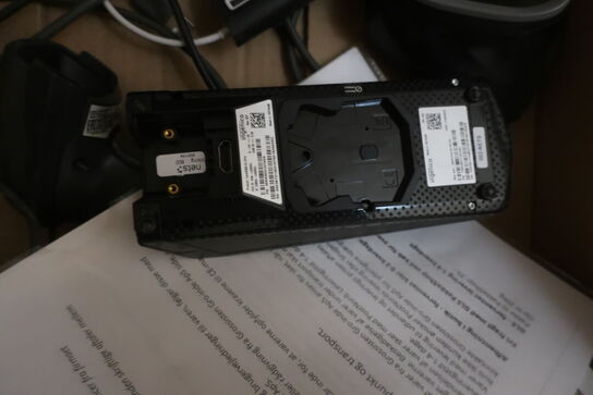 2 stk. Scanner og terminal