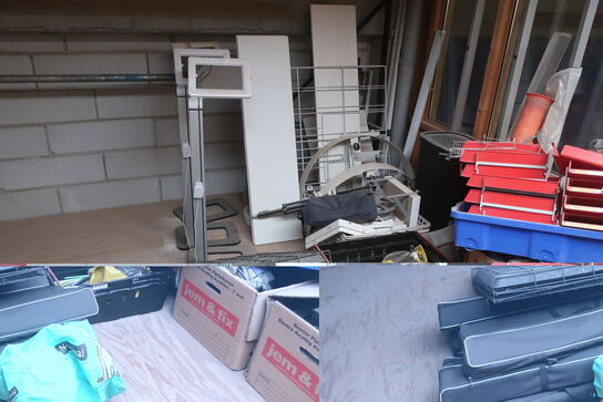 Tøm loftrum for blæser, inventar, lamper m.m.