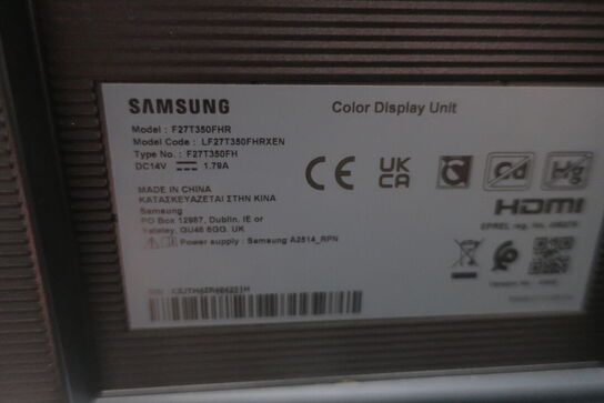 El. hæve/sænkebord, 2 stk. kontorstol, skærm