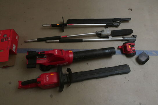 Blæser, hækkeklipperog sliber MILWAUKEE