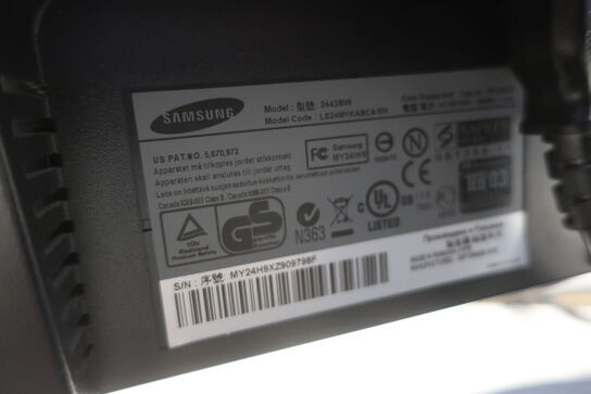 2 stk. El. hæve/sænkebord, kontorstole, skærme