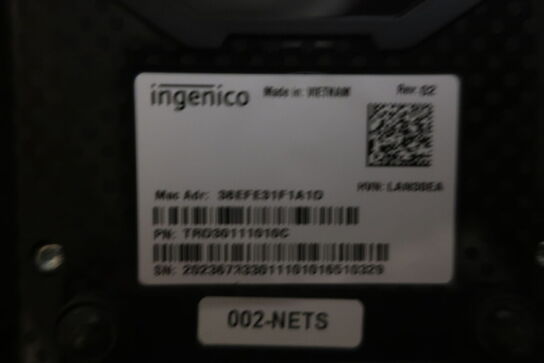 2 stk. Scanner og terminal