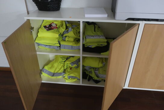 7 stk. reoler uden indhold