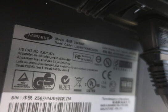 2 stk. El. hæve/sænkebord, kontorstole, skærme