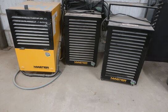3 stk. affugter MASTER