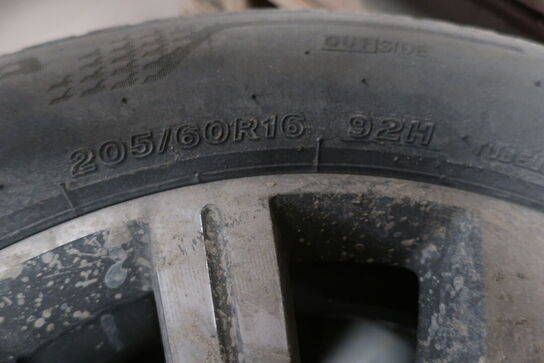 4 stk. dæk BRIDGESTONE 205/60R16 92H