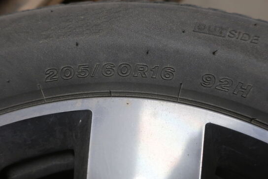 4 stk. dæk BRIDGESTONE 205/60R16 92H