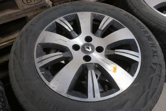 4 stk. dæk CONTINENTAL 205/60 R 16 H XL