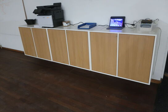 7 stk. reoler uden indhold