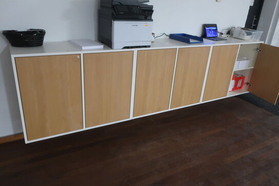 7 stk. reoler uden indhold