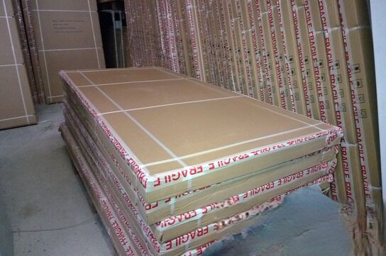 2 stk. stålskabe, 180x85x39 cm, nr. 008