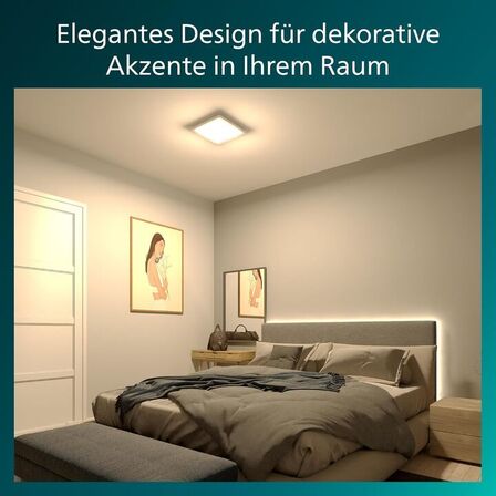 4 stk. philips led sceneswitch loftlampe Slim 40x40 cm dæmpbar(ubrugt)