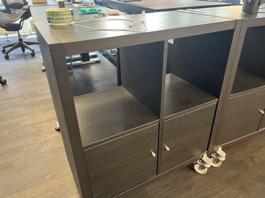 Rumopdeler på hjul m.Indhold