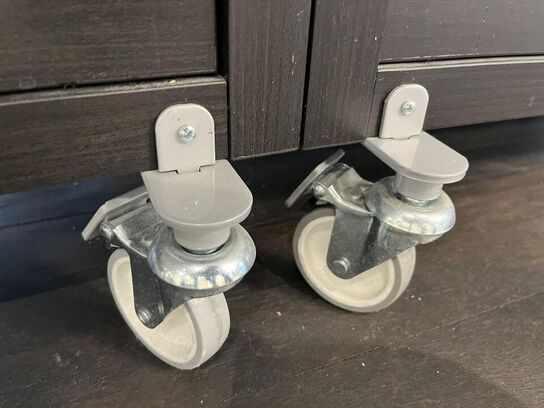 Rumopdeler på hjul m.Indhold