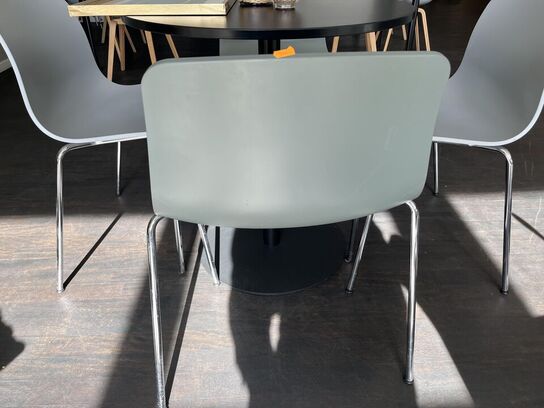 Cafebord m. 4.Stk. HAY Stole