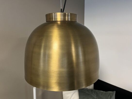 2.Stk. Pendel Lamper i messing look